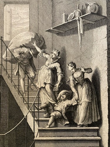 Incisione calcografia xviii - incisione,
