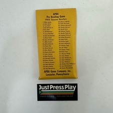 Set carte bowling APBA vintage