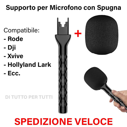 Impugnatura per microfono dji - per,