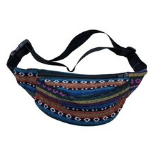 Vintage Etnico Tela Bum Bag
