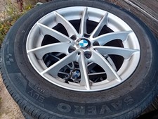 4x SET CERCHI In Lega e Gomme  BMW X3 225/60 R17