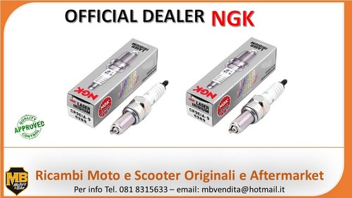 Kit candele ngk laser - 2,