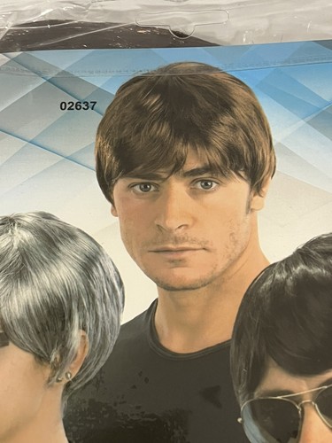 Parrucca capelli castani - parrucca,