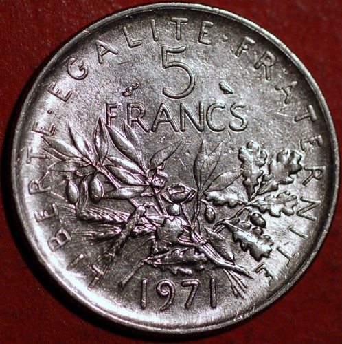 Francia franchi 1971 - 1971, km#