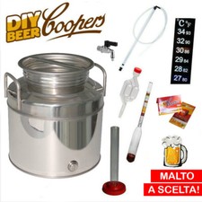Kit fermentazione acciaio inox - acciaio,