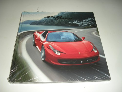 Ferrari rara brochure rilegata - ferrari,