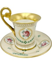 Tazza e piattino porcellana