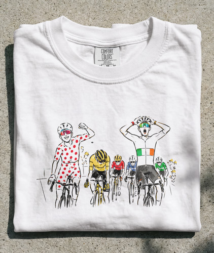 Shirt vintage tour de - t-shirt,