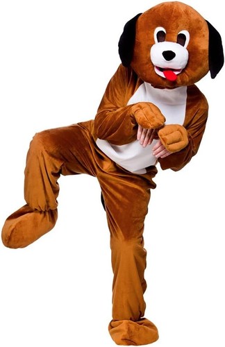 Costume mascotte cane cucciolo