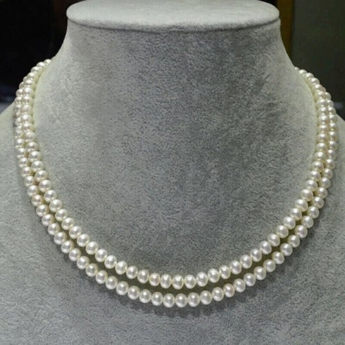 Collana file perle - perle, vere