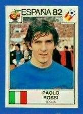 ADESIVO CALCIATORI PANINI ESPANA 82 PAOLO ROSSI #50 REC/RIMOSSO RARO