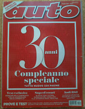 AUTO RIVISTA MENSILE GIUGNO 2015 ANNO XXXI NUMERO COLLEZIONE SPECIALE 30 ANNI