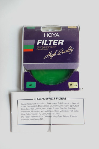 Hoya filtro verde - filtro, g(x1)