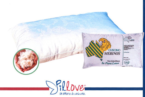 Pillove guanciale pura lana - pillove,