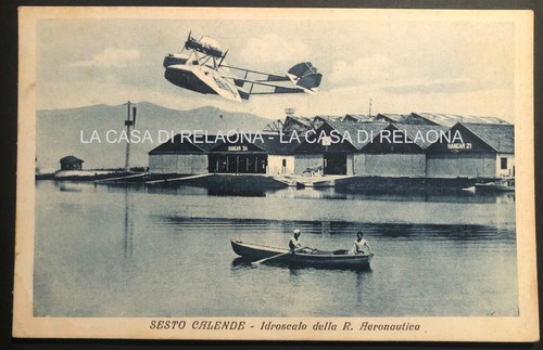 Cartolina aviazione sesto - cartolina,