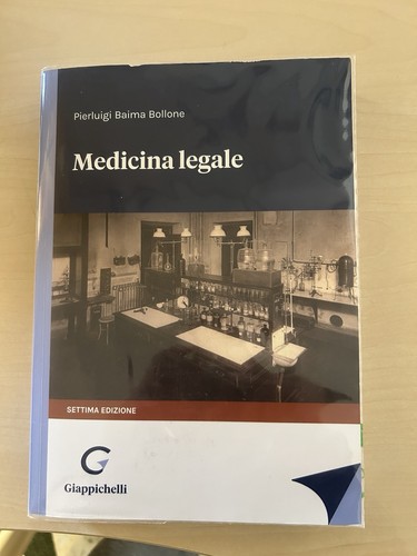 Libro medicina legale - medicina,