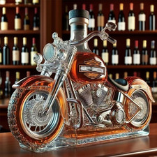 Bottiglia Decanter per Whisky Da 300 Ml, Statua Artistica, Bottiglia Di Whisky E