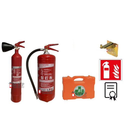 Kit estintore cassetta pronto - estintore,