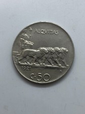 50 Centesimi Leoni 1921  c/
