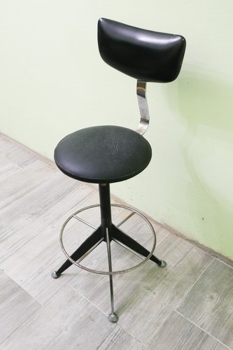 Sgabello industriale vintage - sgabello,
