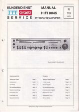 Manuale di servizio - Manuale