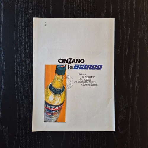 1968 cinzano bianco original - 1968,