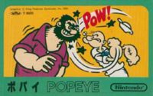 Jeu nes popeye - jeu,