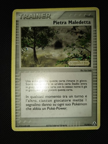 Pokemon card pietra - card, maledetta