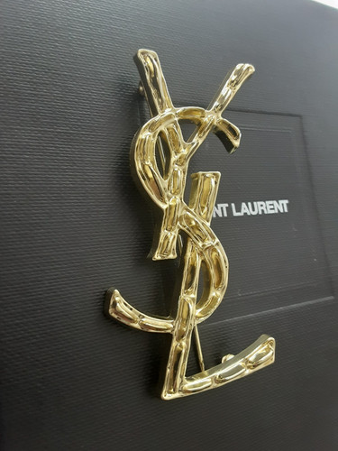 Spilla ysl originale - ysl, logo