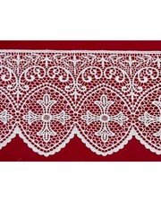 50 Cm Macramè Pizzo Ricamato