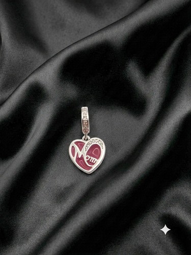 Charm pendentif coeur - pendentif, mom