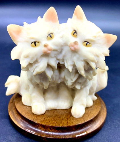 Coppia statuina gattino gatto - gattino,