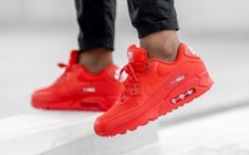 Nike Air Max 90 UNIVERSITY RED/UNIVERSITY RED/UNIVERSITY RED-SILVER 7.5 US✅