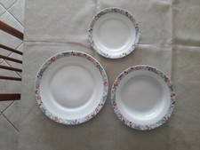 Set piatti 18 pezzi - 6 coperti porcellana decorata 