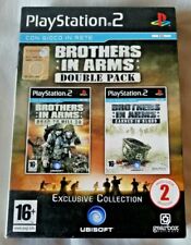 BROTHERS IN ARMS DOUBLE PACK PLAYSTATION 2 CON GIOCO IN RETE EXCLUSIVE PS2