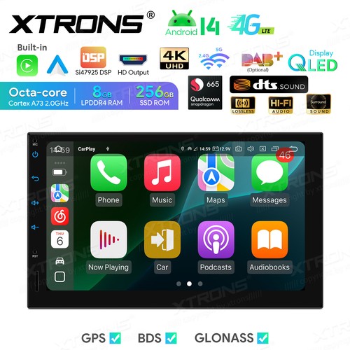 Xtrons android 8g 256gb - 7", 14