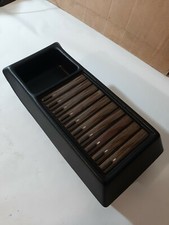 MERCEDES W126 CBOX LEGNO RADICA ZEBRANO PORTA CASETTA 