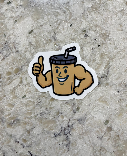 Adesivo frullato proteico - mr.,