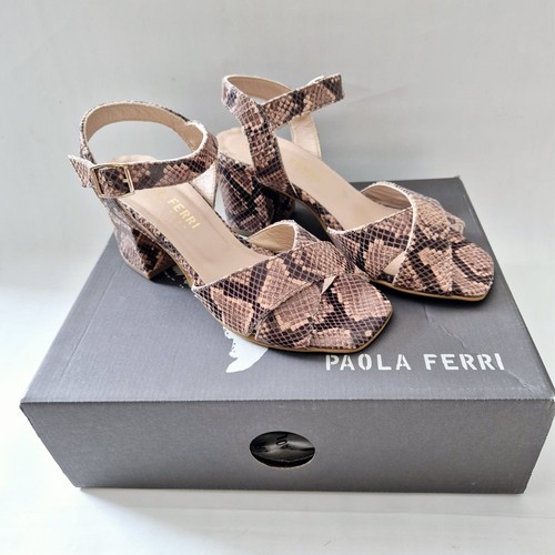 Sandali paola ferri pelle - ferri,