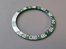 Ghiera compatibile per orologio rolex GMT VERDE in CERAMICA dimensioni 38 mm.