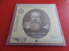 * San Marino 2 Euro 2005 /Blister * Galileo Galilei (Ki.15)