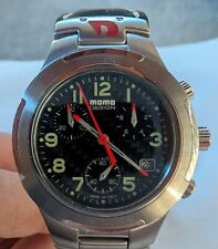 Momo Design Synthesis Chronograph MD-018 Carbonio Acciaio 5 Atm Cassa 32mm