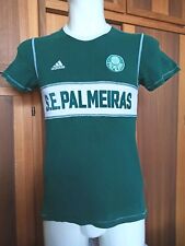 Shirt Palmeiras Adidas anni 2000 Maglia Football vintage Training Trikot Maillot