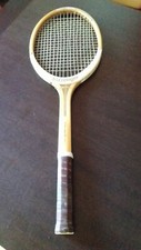 RACCHETTA da TENNIS marca SLAZENGER Vintage IN LEGNO Anni 70 Wood da collezione 