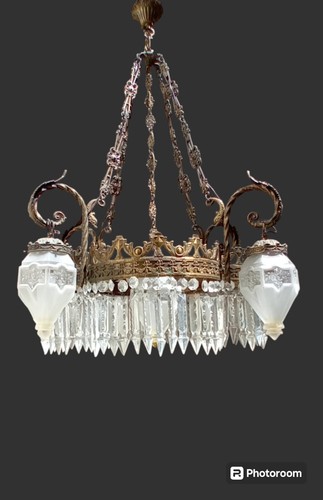 Lampadario antico - lampadario,