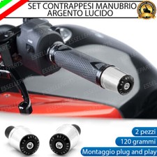 BILANCIERI MANUBRIO STABILIZZATORI ARGENTO PER HONDA CBR 600 F