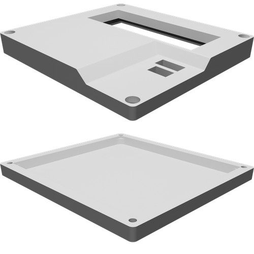 Custodia per tester batteria - tester,