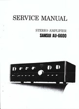Sansui Manuale di servizio per