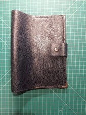 Agenda A5 6 anelli vera pelle