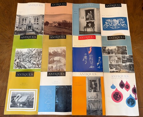 The magazine antiques - antiques,